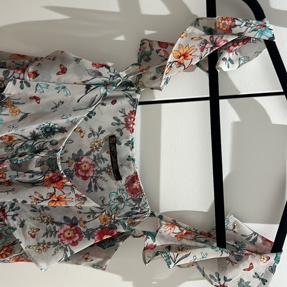 Zara floral float tank top - Picture 3 of 3